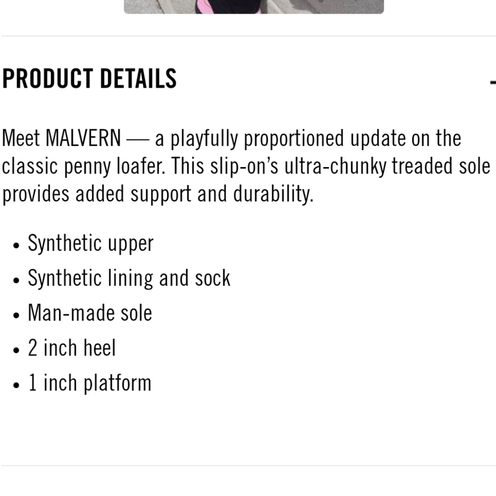 Steve Madden "Malvern" pink patent chunky loafer - Picture 7 of 7